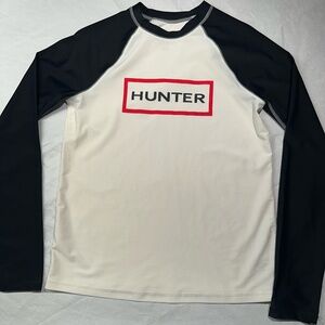 Hunter for Target Kids' Rash Guard Shirt - White/Black